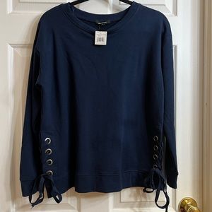 Ambience navy blue top